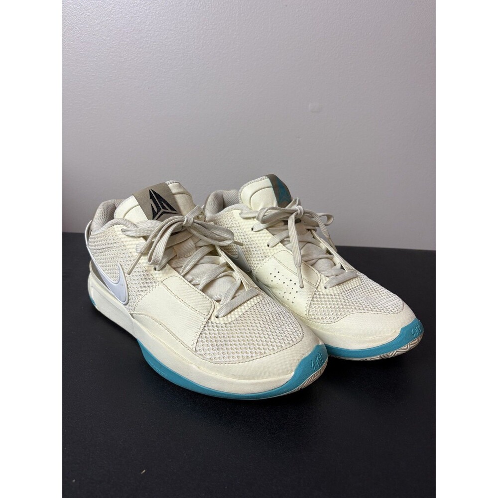 Ja Morant Nike Basketball Shoes NBA Coconut Color Way Size 8.5 DR8785-102 - Picture 15 of 15
